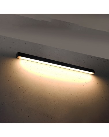 Wandleuchte PINNE 118 schwarz