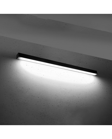 Wandleuchte PINNE 118 schwarz