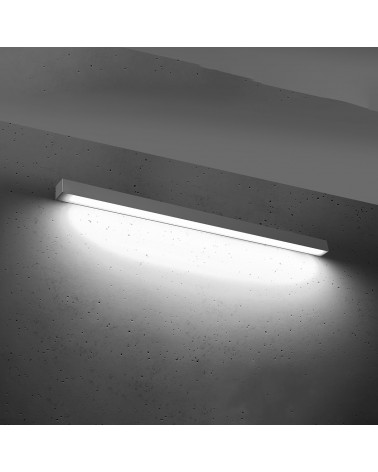 Wandleuchte PINNE 118 grau