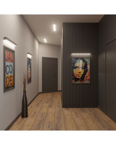 Deckenleuchte PINNE 118 schwarz