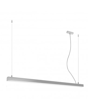 Hängeleuchte PINNE 150 grau