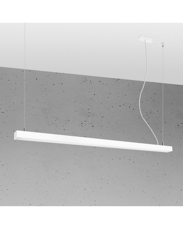 Hängeleuchte PINNE 150 weiß