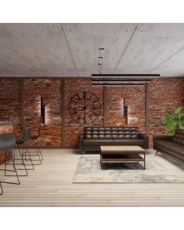 Hängeleuchte PINNE 150 grau