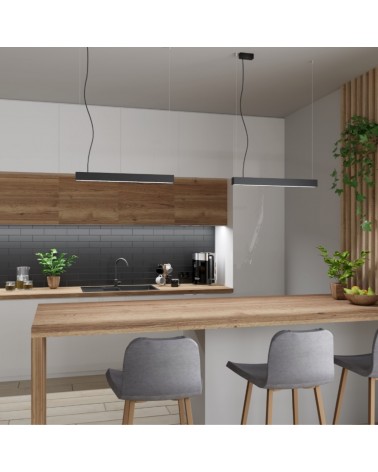 Wandleuchte PINNE 150 grau