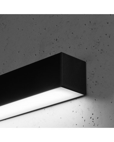 Wandleuchte PINNE 150 schwarz