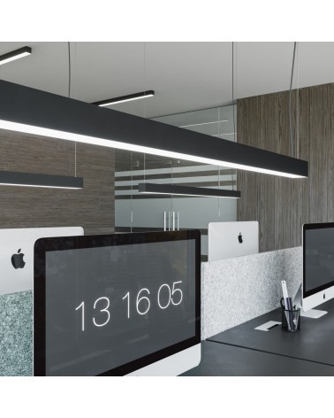 Wandleuchte PINNE 150 grau