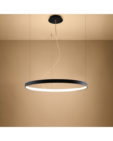 Kronleuchter RIO 78 schwarz 3000K