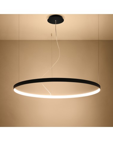 Kronleuchter RIO 110 schwarz 3000K