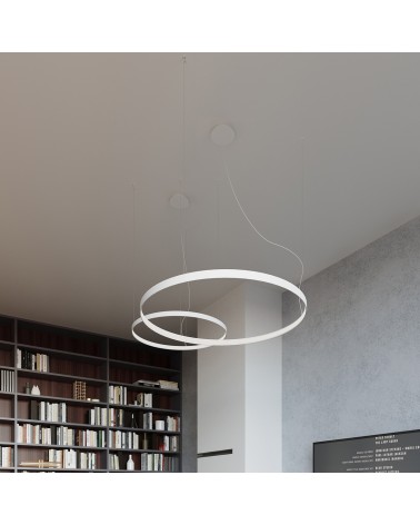 Kronleuchter RIO 110 weiß 3000K