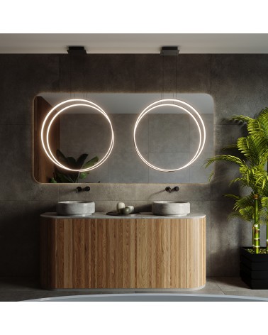 Hängeleuchte RIO 55 schwarz 4000K