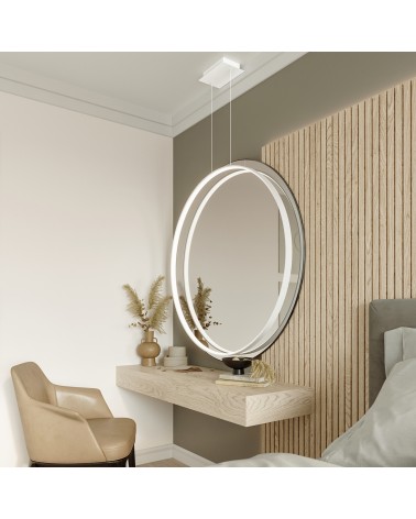 Hängeleuchte RIO 110 weiß 4000K