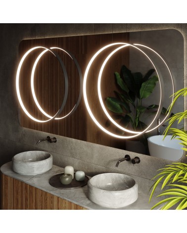 Hängeleuchte RIO 110 schwarz 4000K