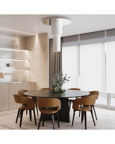 Deckenleuchte TVAROR weiß