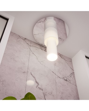 Deckenleuchte TVAROR weiß