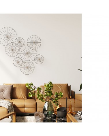 Wandleuchte / Deckenleuchte SIRKEL 30 schwarz