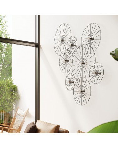 Wandleuchte / Deckenleuchte SIRKEL 30 schwarz