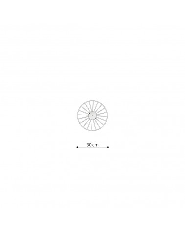 Hängeleuchte SIRKEL 30 schwarz