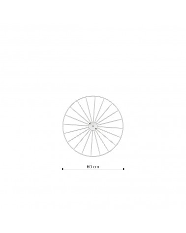 Hängeleuchte SIRKEL 60 schwarz
