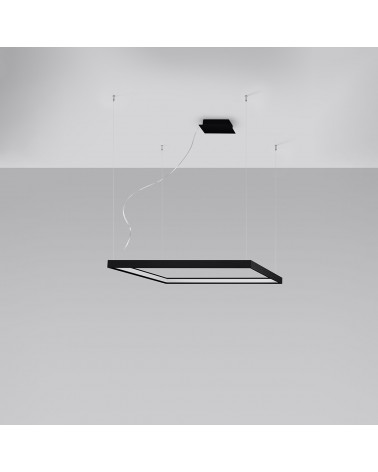 Kronleuchter NELYA M schwarz 3000K