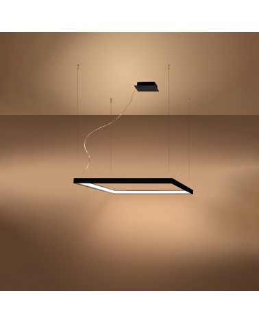 Kronleuchter NELYA M schwarz 3000K