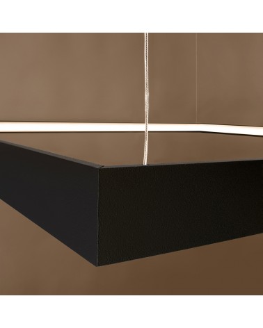 Kronleuchter NELYA M schwarz 3000K