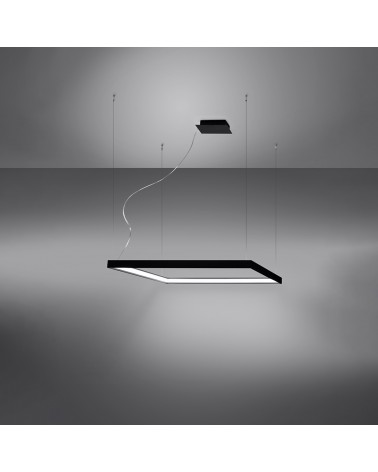 Kronleuchter NELYA M schwarz 4000K