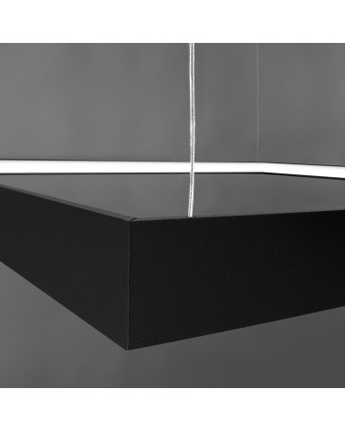 Kronleuchter NELYA M schwarz 4000K