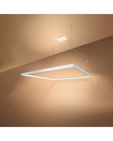 Kronleuchter NELYA L weiß 3000K