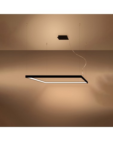 Kronleuchter NELYA L schwarz 3000K