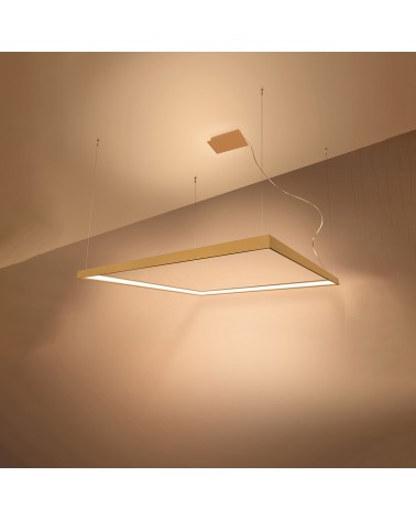 Kronleuchter NELYA L golden 3000K