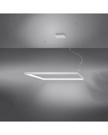 Kronleuchter NELYA L weiß 4000K