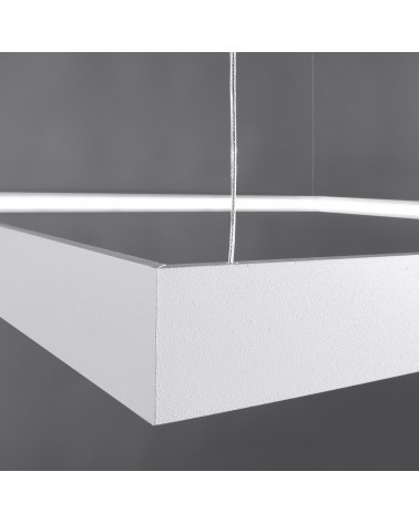 Kronleuchter NELYA L weiß 4000K