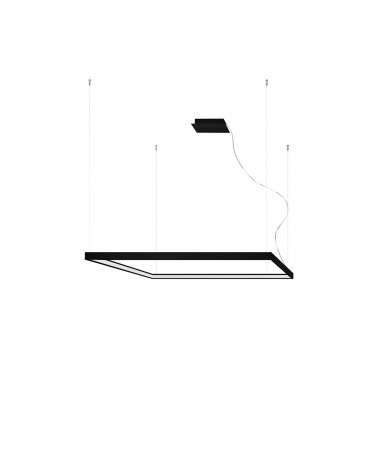 Kronleuchter NELYA L schwarz 4000K