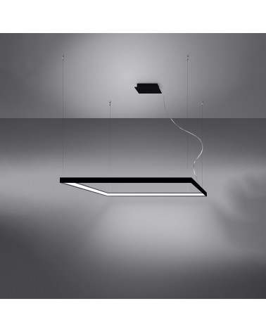 Kronleuchter NELYA L schwarz 4000K