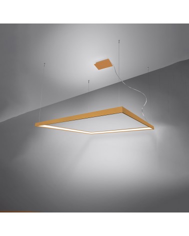 Kronleuchter NELYA L golden 4000K