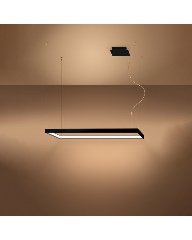 Kronleuchter TUULA M schwarz 3000K