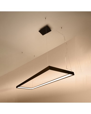 Kronleuchter TUULA M schwarz 3000K