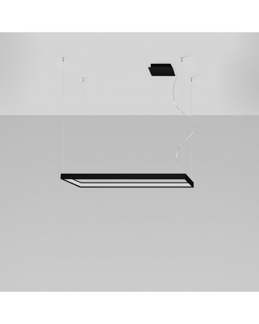 Kronleuchter TUULA M schwarz 4000K