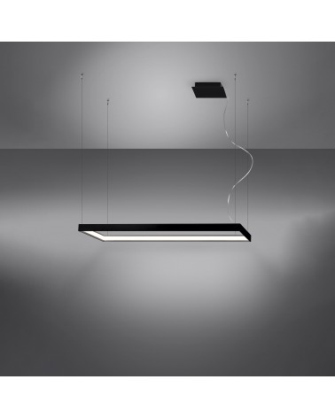 Kronleuchter TUULA M schwarz 4000K