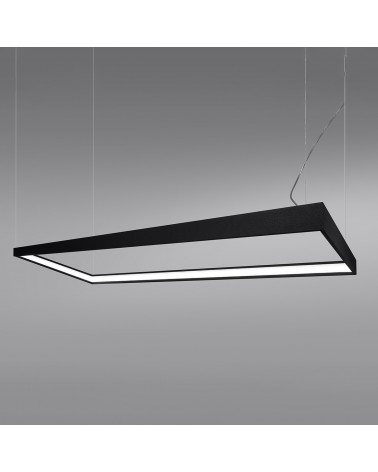 Kronleuchter TUULA M schwarz 4000K