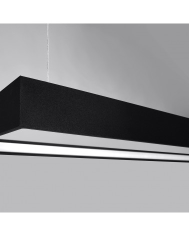 Kronleuchter TUULA M schwarz 4000K