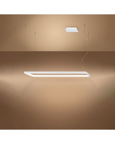 Kronleuchter TUULA L weiß 3000K