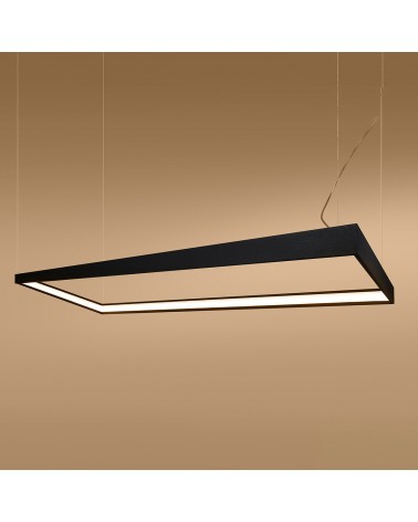 Kronleuchter TUULA L schwarz 3000K