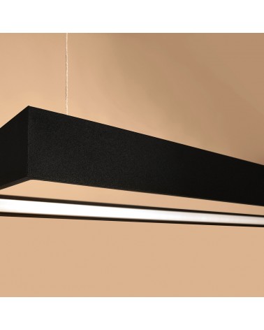 Kronleuchter TUULA L schwarz 3000K