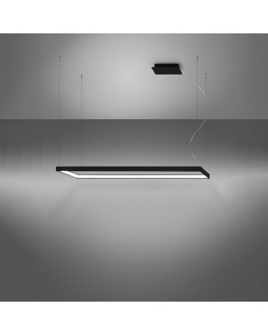 Kronleuchter TUULA L schwarz 4000K