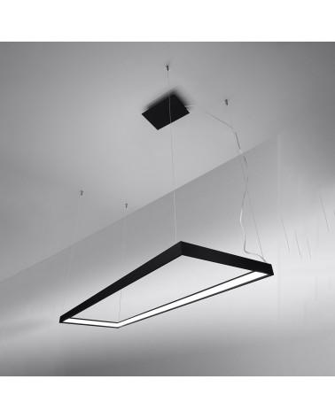 Kronleuchter TUULA L schwarz 4000K