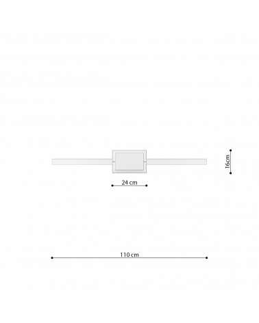 Hängeleuchte RIO 110 gold LED 4000K