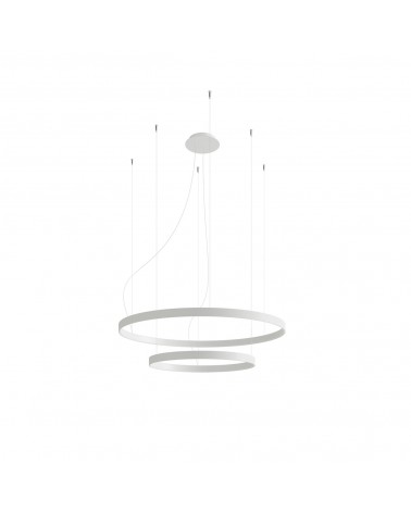 Kronleuchter RIO 2 55/78 weiß LED 3000K