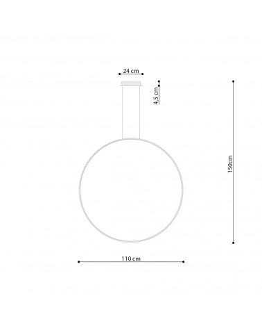 Hängeleuchte RIO 110 gold LED 3000K