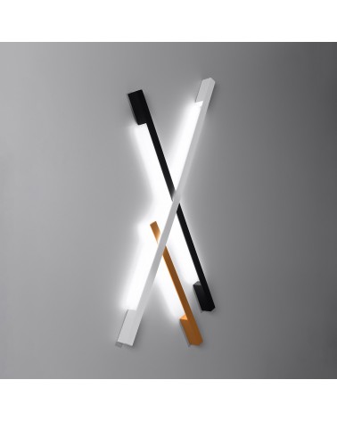 Wandleuchte LAHTI S golden 4000K